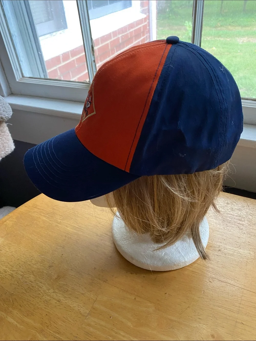 BSA Tiger Cub Boy Scouts Blue & Orange Adjustable Baseball Cap Hat M/L Cub Scout